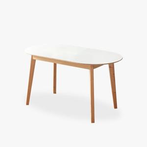 [엠하우스] 엠비오 원목 HPM 1200 타원테이블 (착불)