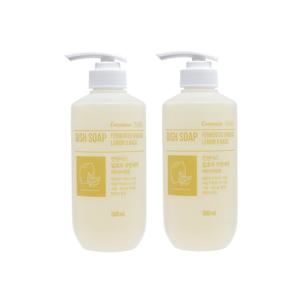 컨센서스 발효초 주방세제 레몬엔바질 500ml x2개