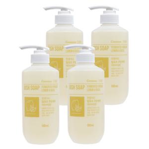 컨센서스 발효초 주방세제 레몬엔바질 500ml x4개