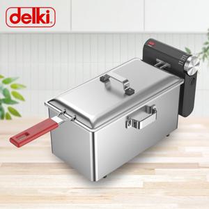델키 윤식당 전기튀김기 DK-2001 가정용 업소용