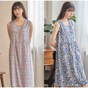 디노바시 레이온 여성 민소매 원피스 택1