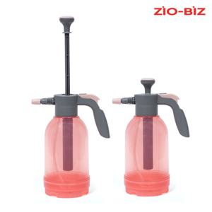 투명초강력 압축 분무기 핑크/원예용품 정원 소독 방역 분사기