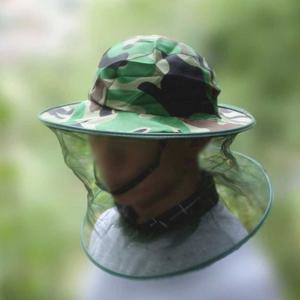 망사 끈모자 벌초 용품 메쉬 망사 모기장 방춤 모자