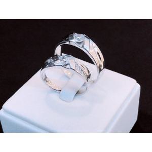 미니골드 SILVER 포인트 큐빅 실버커플링 (여) RGWC1136T