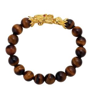 [한국금다이아몬드] 남자 순금 볼 팔찌 드래곤 호안석 24K 11.25g