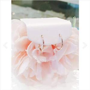 미니골드 14K 홀린데이 베이직 실 링 귀걸 12MM EONM40441