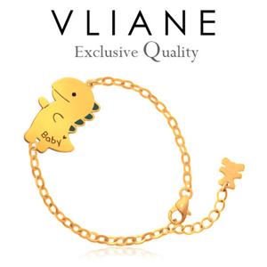 [브리앙] 14K 아기 공룡 팔찌 (미아방지,돌잔치,돌선물,명품)