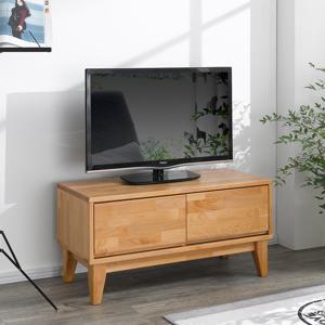 엘다 원목 미니 티비 선반 낮은 TV 서랍 거실장 900