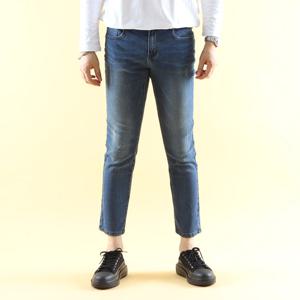 히든밴딩 마약스판 롱기장숏기장 블루 청바지 DGJE9613