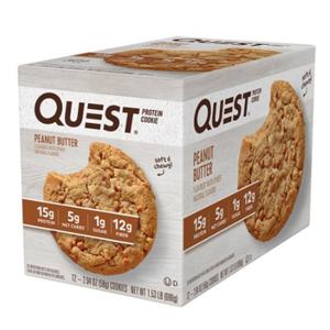 Quest Nutrition 퀘스트 프로틴 15g 쿠키 피넛버터 12입 Peanut