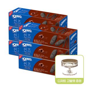오레오 씬즈 초코크림 84g x6개+디저트 고블렛 증정
