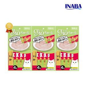 [이나바]이나바 챠오츄르 (sc-79) 닭가슴살&오징어 56g 3팩