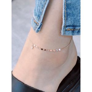 미니골드 18K  아그네스 발찌 FNAM4004