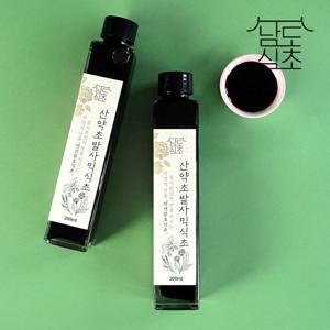 [남도식초] 하화숙 천연발효 산약초 발사믹식초 3병x200ml