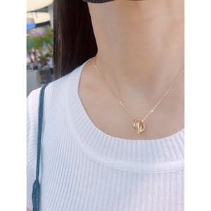 미니골드 18K 엘도라 커플팬던트(남) PETC4005