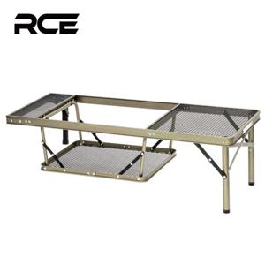 RCE 아이언 메쉬 접이식 캠핑 화로대 테이블 서브