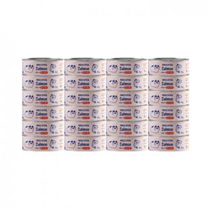 [24개세트] 네츄럴코어 네코야 참치& 연어 캔 80g 강아지 간식