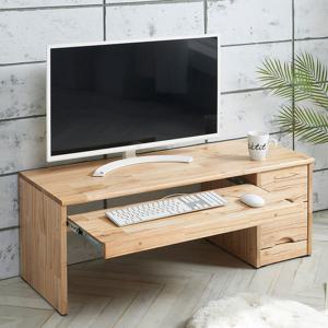 참죽 원목 좌식 게임용 컴퓨터 1인 책상 테이블 1050