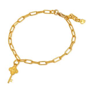 여자 순금 팔찌 11.25g [열쇠 클립]