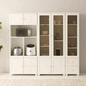 나무뜰 메이 2000 키큰 장식장 모듈 렌지대 세트 JNF070C (착불)