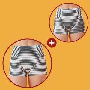 [푸딩언더웨어]1%2b 1(총 2매)주니어 아랫배 보온 드로즈