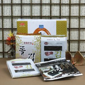 [자연애] 김세트9호(돌김100장,평김200장,구이돌김3봉x7장)