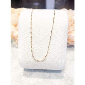 미니골드 14K THANK YOU 트위스티 체인 목걸이 NLEM4122