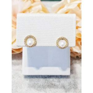 미니골드 14K [릴리안] 샤르망 귀걸이 EMSM4575