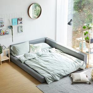 리버퍼니쳐 월리 저상형 낮은 퀸 침대 프레임 RH0352