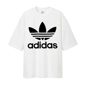 아디다스 오버사이즈드 반팔티 화이트 남자 CW1212