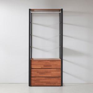 도이츠 철제 드레스룸 800 3단 서랍장 (착불)