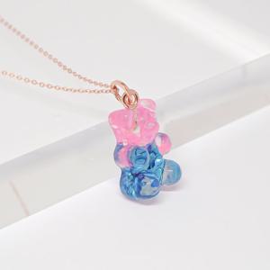 오팔하우스 14k 아기곰 젤리 목걸이 OPDLN5371