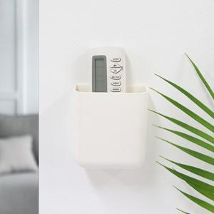 홈 오피스 무타공 강력접착 리모컨수납 다용도 벽홀더
