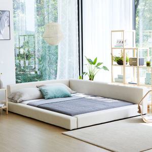 리버퍼니쳐 월리 저상형 낮은 Q 침대프레임+독립매트 RH0359