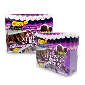 우리집 신발장을 지켜줘 탈취제(신발장용 250g) 탈취겔 숯 냄새