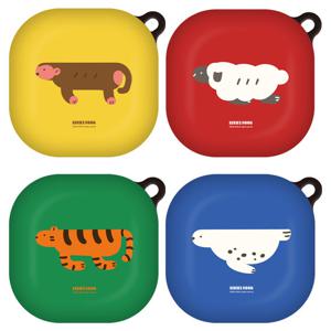 시리즈훈 마이 애니멀 갤럭시 버즈2/프로/라이브 하드젤리케이스