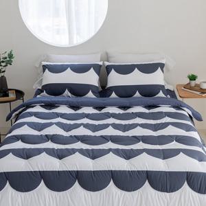 티피앳홈 사계절 차렵이불베게패드 풀세트SS 웨이비 딥그레이