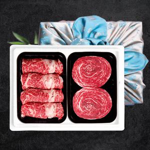 김포전통한우 알뜰1호(등심,불고기 각500g, 총 1kg)