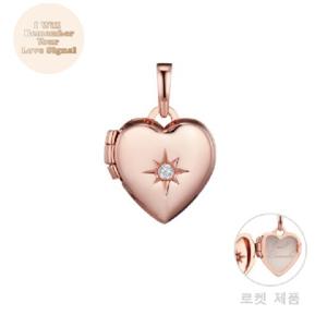 미니골드 14K [Remember] 이터널 하트 로켓 팬던트 PLKM4018