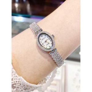 미니골드 미니 디오네 그레이스 오벌 시계 화이트 WR002MWWH