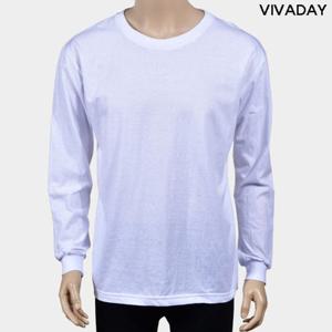 머슬티 VIVADAY AB77 기본디자인 라운드 남성긴팔티셔츠