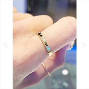 미니골드 14K 18K 로렛러브 반지 RRTM4090