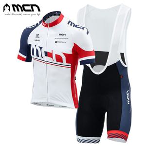 MCN 여름 자전거의류세트 네이드 반팔져지 4부빕숏