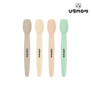 유비맘 이유식 플래티넘 실리콘 스푼 1P