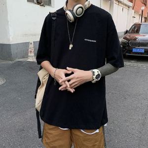 캐주얼반팔티 오버핏 반팔티 남성티셔츠 캐주얼룩 무지티 INSUM7