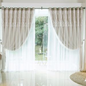 지나송 비비아 웨딩스타일 암막커튼 대형(450×230cm)