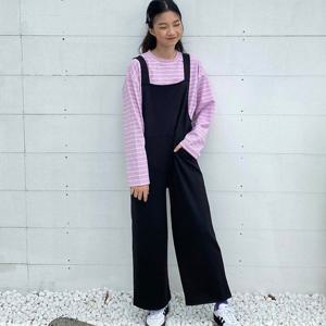 [제니]제니 JN 분또 멜빵 봄 가을 여아 주니어 멜빵바지 점프수트