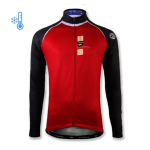 세컨윈드 겨울 기모 넘버레드 자전거져지 싸이클 의류