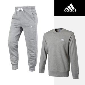 아디다스 퓨쳐아이콘 긴팔티 긴바지 세트(그레이)
