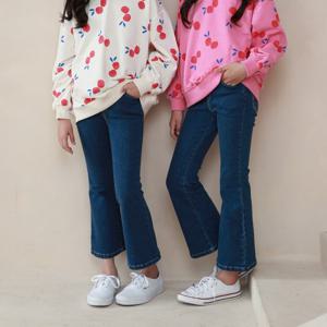 [제니]제니 DN 청 부츠컷 팬츠 봄 가을 여아 주니어 데님 바지